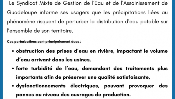 Vigilance rouge perturbations SMGEAG 
